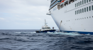 Featured image for: Harbor Pilot Plunges Into 12-Foot Seas Trying to Board Princess Cruise Ship in Hawaii