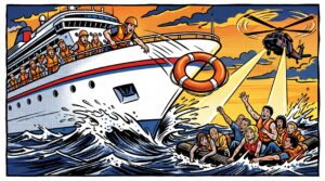 Featured image for: Carnival Cruise Ship Rescues 9 People Off Florida Coast