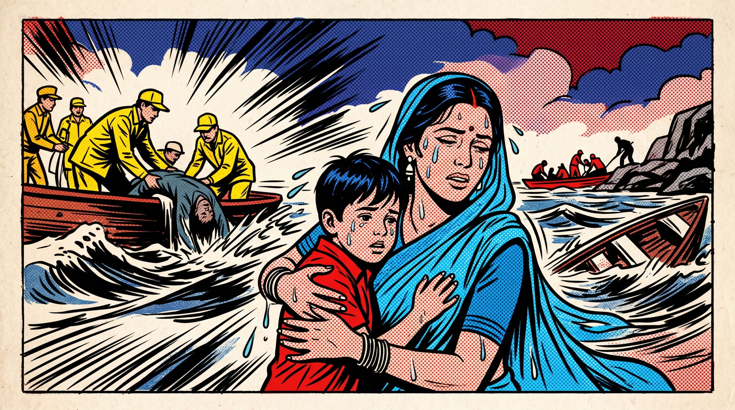Jabalpur cruise boat tragedy mother son 2026