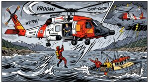 Featured image for: Military Helicopters, Two Rescues, One Very Busy Day Near Vancouver Island