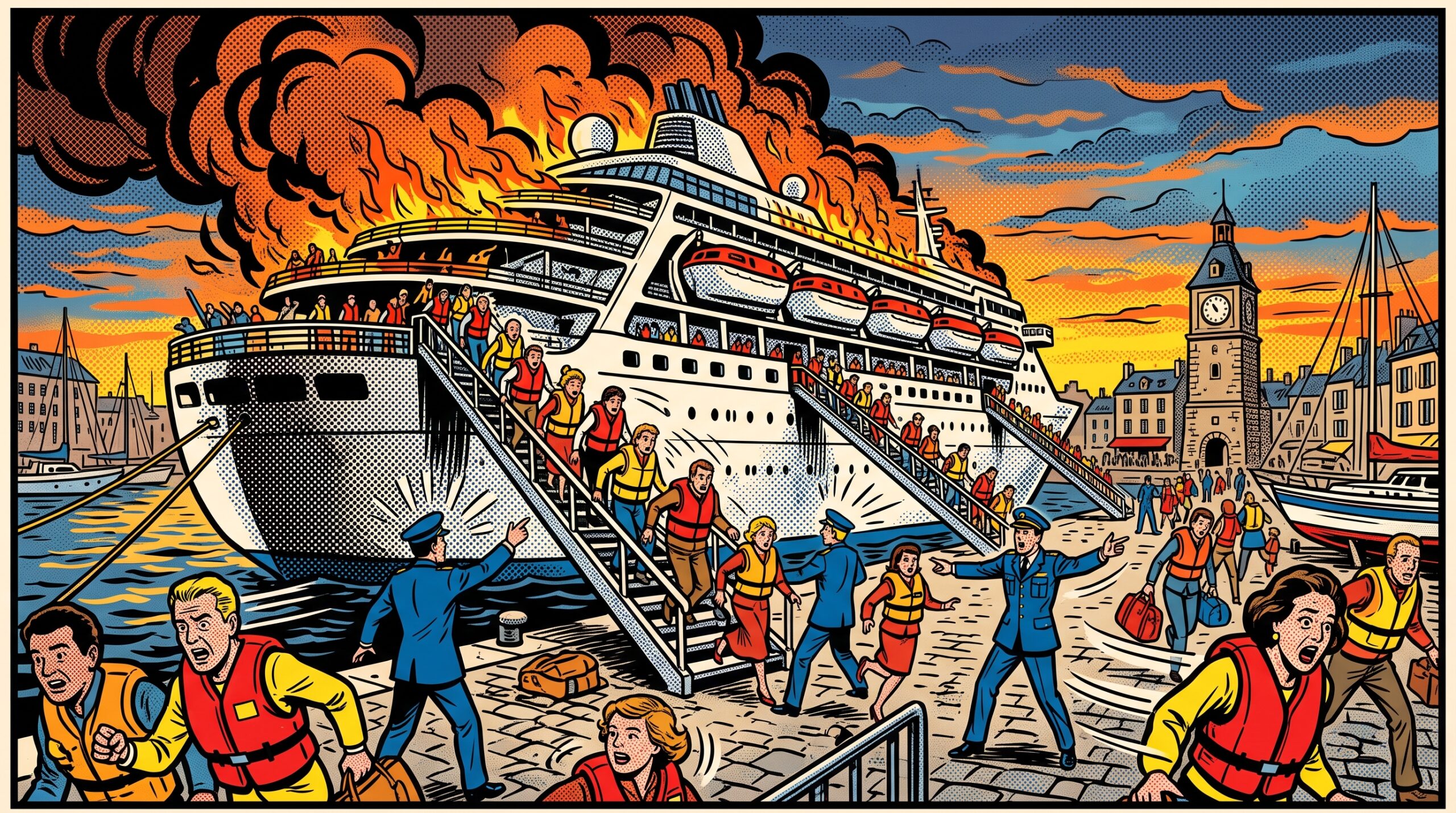 Featured image for: Fire Aboard MS Botticelli Forces Evacuation in Honfleur, France