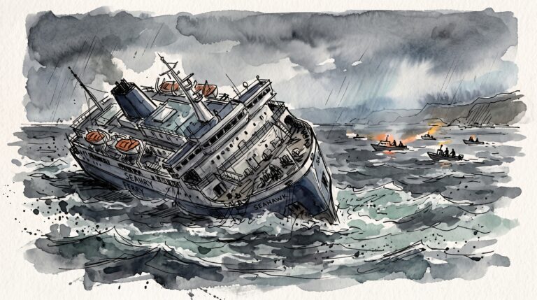 Featured image for: Indonesian Passenger Ship Capsizes: 130 Still Missing