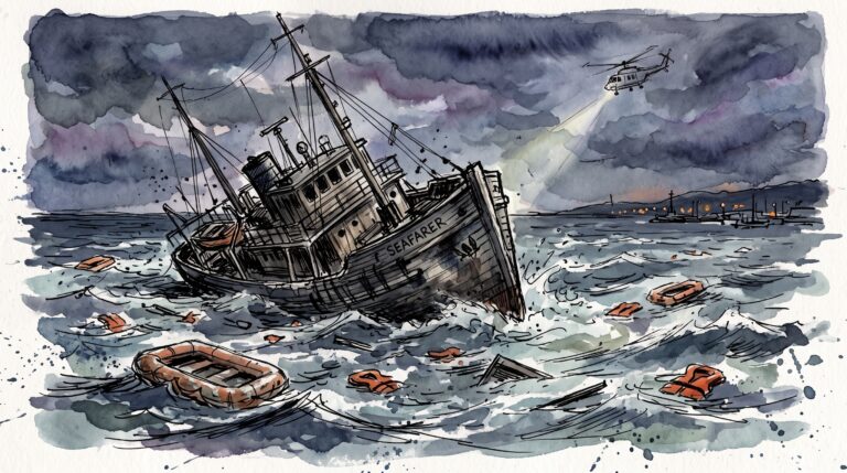 Featured image for: Dozens Missing After Passenger Ferry Sinks in the South Pacific